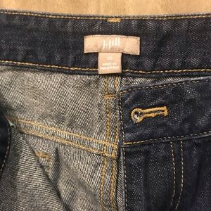 J.Jill boyfriend cut ankle jeans